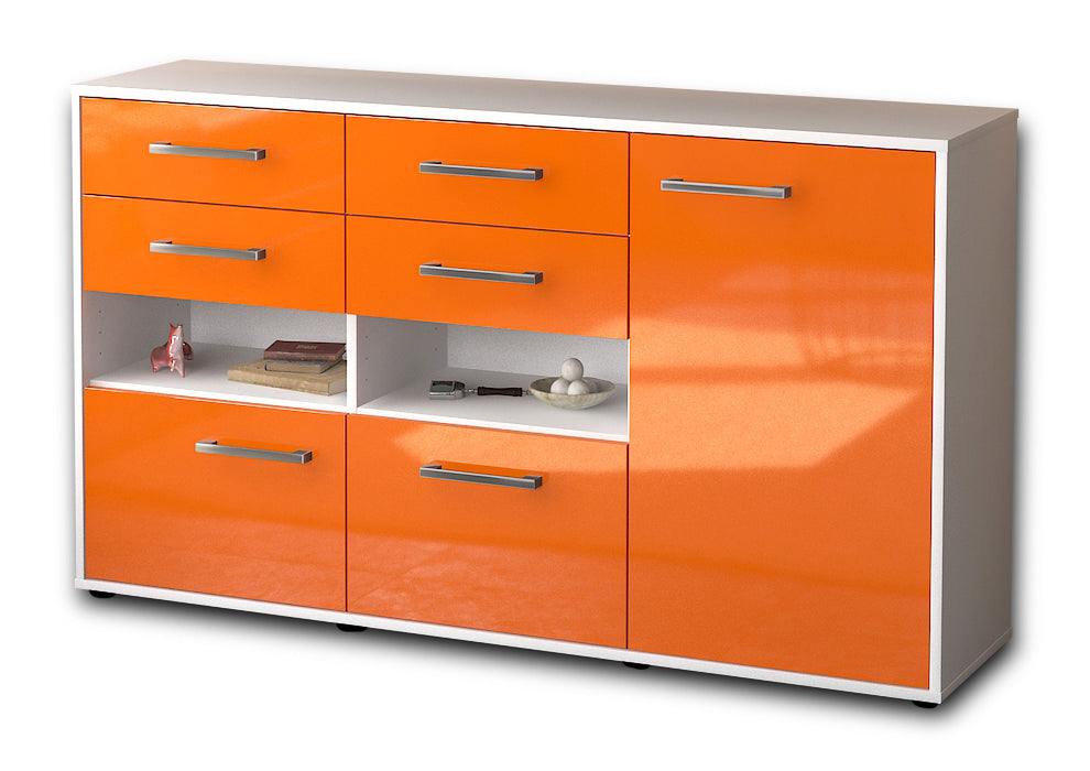 Sideboard Domi, Orange Seite ( 136x79x35cm) - Dekati GmbH
