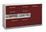 Sideboard Domi, Bordeaux Seite ( 136x79x35cm) - Dekati GmbH