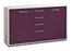 Sideboard Donatella, Lila Seite ( 136x79x35cm) - Dekati GmbH