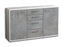 Sideboard Donna, Beton Seite ( 136x79x35cm) - Dekati GmbH
