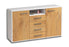 Sideboard Donnice, Eiche Seite ( 136x79x35cm) - Dekati GmbH