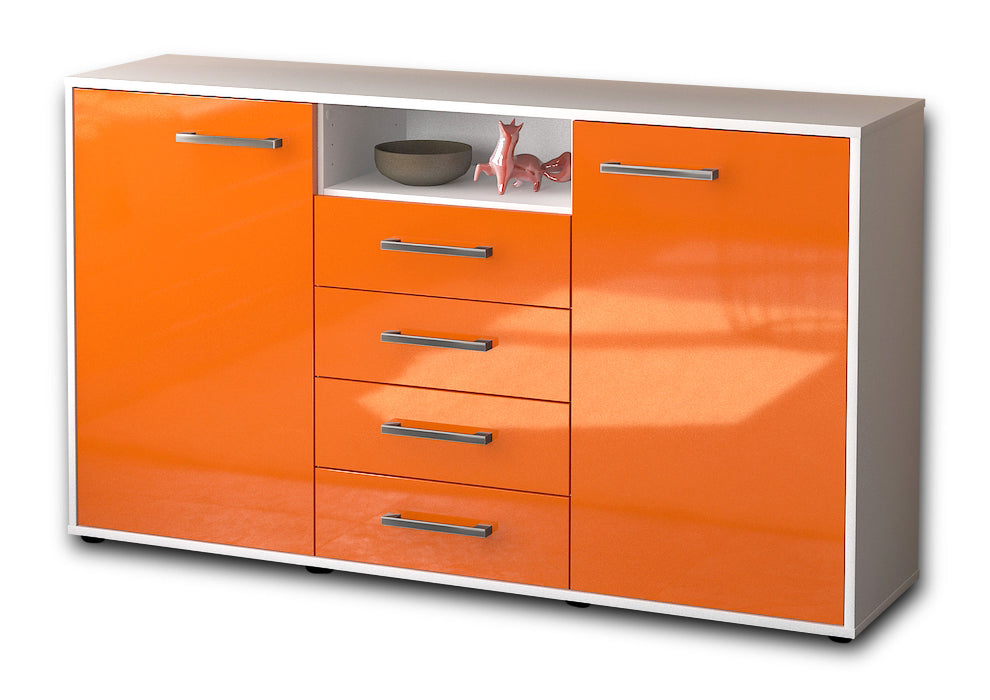 Sideboard Donnice, Orange Seite ( 136x79x35cm) - Dekati GmbH
