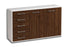 Sideboard Dorentina, Walnuss Seite ( 136x79x35cm) - Dekati GmbH