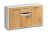 Sideboard Dorina, Eiche Seite ( 136x79x35cm) - Dekati GmbH