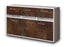 Sideboard Dorinde, Rost Seite ( 136x79x35cm) - Dekati GmbH