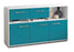 Sideboard Dorotea, Tuerkis Seite ( 136x79x35cm) - Dekati GmbH