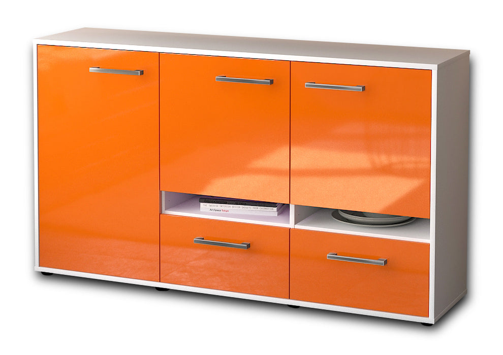 Sideboard Ebe, Orange Seite ( 136x79x35cm) - Dekati GmbH