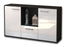 Sideboard Dhonna, Weiß Seite (136x79x35cm) - Dekati GmbH