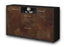 Sideboard Dimphi, Rost Seite (136x79x35cm) - Dekati GmbH
