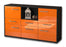 Sideboard Dominika, Orange Seite (136x79x35cm) - Dekati GmbH