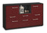 Sideboard Dominika, Bordeaux Seite (136x79x35cm) - Dekati GmbH