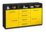 Sideboard Donabella, Gelb Seite (136x79x35cm) - Dekati GmbH