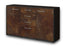 Sideboard Donatella, Rost Seite (136x79x35cm) - Dekati GmbH