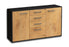 Sideboard Donatella, Eiche Seite (136x79x35cm) - Dekati GmbH