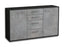 Sideboard Donna, Beton Seite (136x79x35cm) - Dekati GmbH