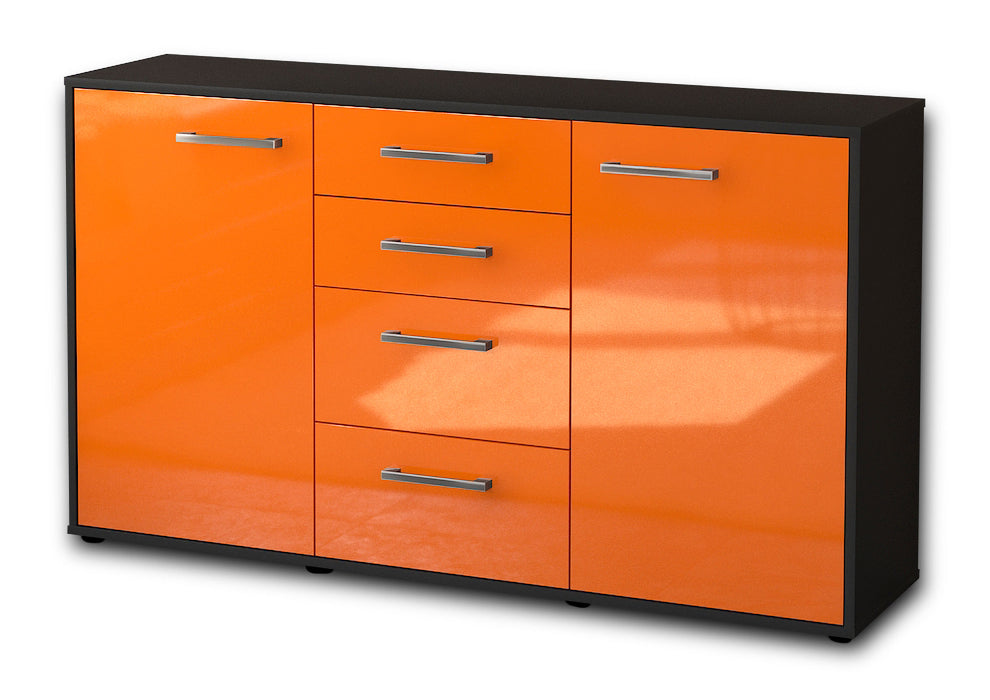 Sideboard Donna, Orange Seite (136x79x35cm) - Dekati GmbH
