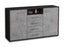 Sideboard Donnice, Beton Seite (136x79x35cm) - Dekati GmbH