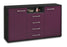 Sideboard Donnice, Lila Seite (136x79x35cm) - Dekati GmbH