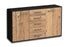 Sideboard Dorelly, Pinie Seite (136x79x35cm) - Dekati GmbH