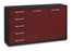 Sideboard Dorentina, Bordeaux Seite (136x79x35cm) - Dekati GmbH