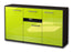 Sideboard Dorina, Gruen Seite (136x79x35cm) - Dekati GmbH