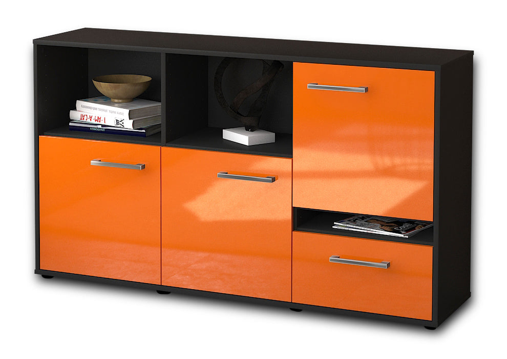 Sideboard EDA, Orange Seite (136x79x35cm) - Dekati GmbH