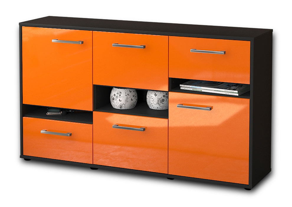 Sideboard Egizia, Orange Seite (136x79x35cm) - Dekati GmbH