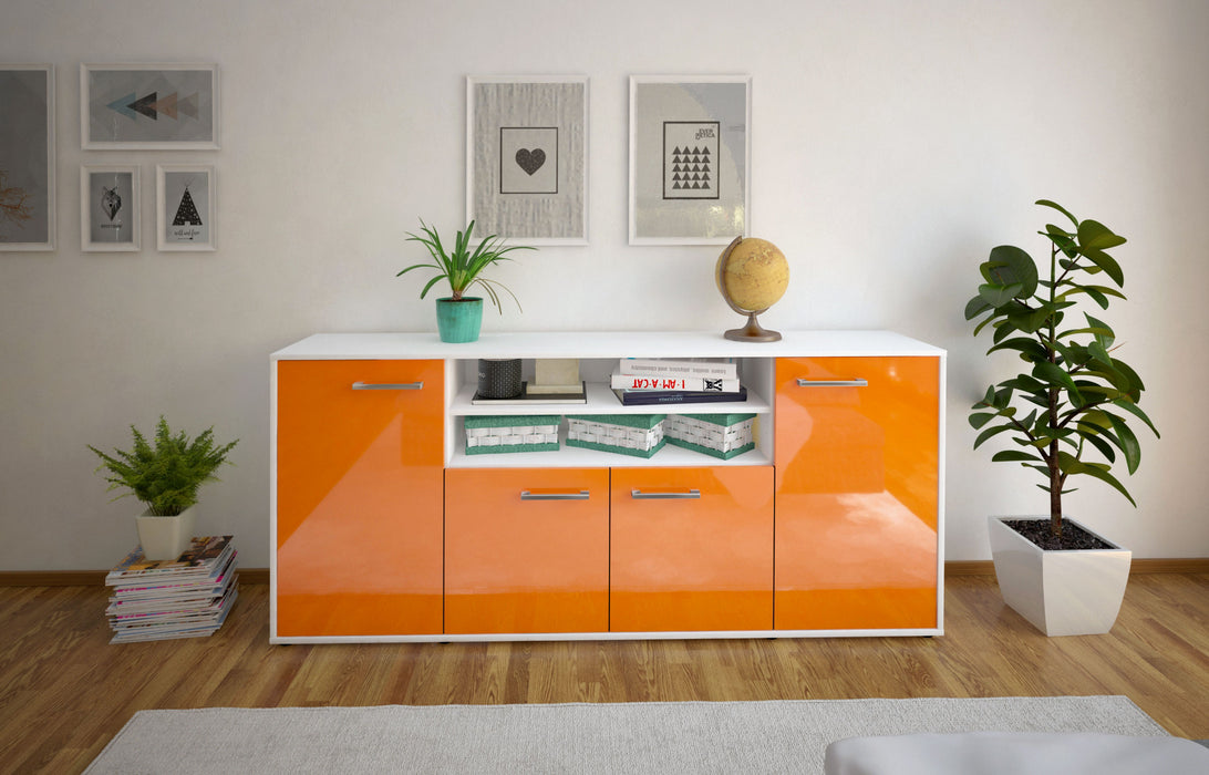 Sideboard Elsita, Orange Studio (180x79x35cm) - Dekati GmbH