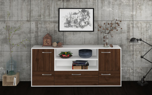 Sideboard Emanuela, Walnuss Studio (180x79x35cm) - Dekati GmbH