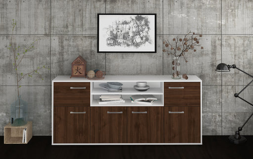 Sideboard Emilia, Walnuss Studio (180x79x35cm) - Dekati GmbH