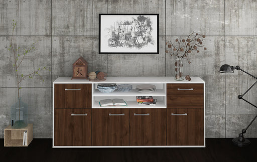 Sideboard Ermelina, Walnuss Studio (180x79x35cm) - Dekati GmbH
