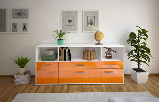 Sideboard Estella, Orange Studio (180x79x35cm) - Dekati GmbH