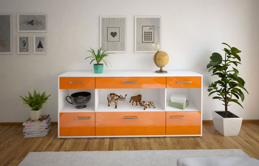 Sideboard Fabiana, Orange Studio (180x79x35cm) - Dekati GmbH