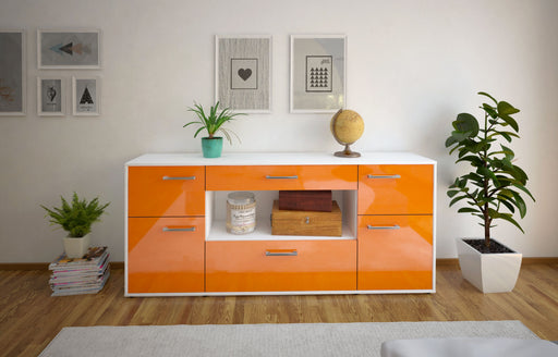 Sideboard Fabiola, Orange Studio (180x79x35cm) - Dekati GmbH