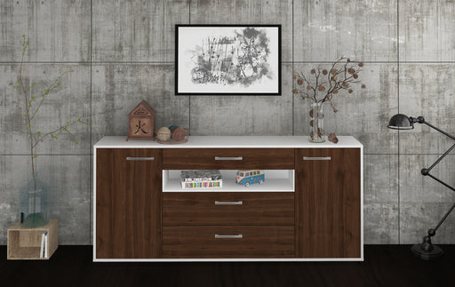 Sideboard Filippa, Walnuss Studio (180x79x35cm) - Dekati GmbH