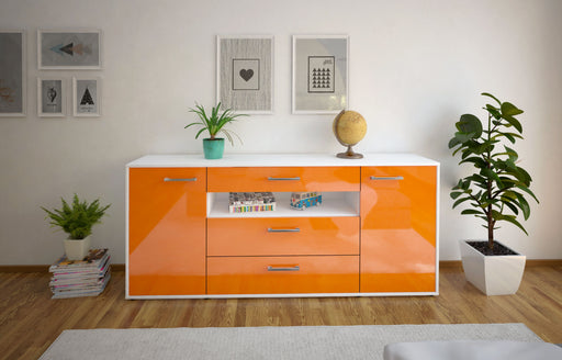 Sideboard Filippa, Orange Studio (180x79x35cm) - Dekati GmbH