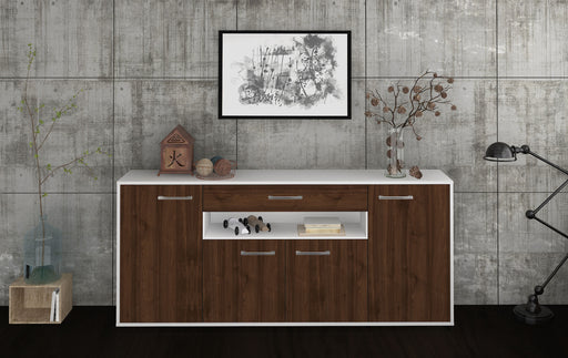 Sideboard Fiorella, Walnuss Studio (180x79x35cm) - Dekati GmbH