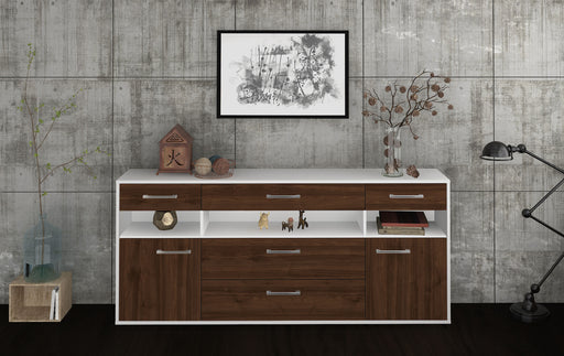 Sideboard Floria, Walnuss Studio (180x79x35cm) - Dekati GmbH