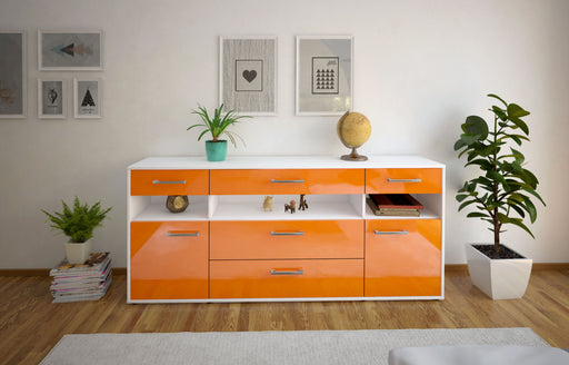 Sideboard Floria, Orange Studio (180x79x35cm) - Dekati GmbH