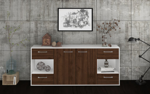 Sideboard Gaia, Walnuss Studio (180x79x35cm) - Dekati GmbH