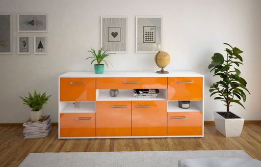 Sideboard Ginevra, Orange Studio (180x79x35cm) - Dekati GmbH