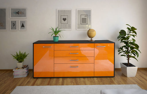 Sideboard Eleni, Orange Studio (180x79x35cm) - Dekati GmbH