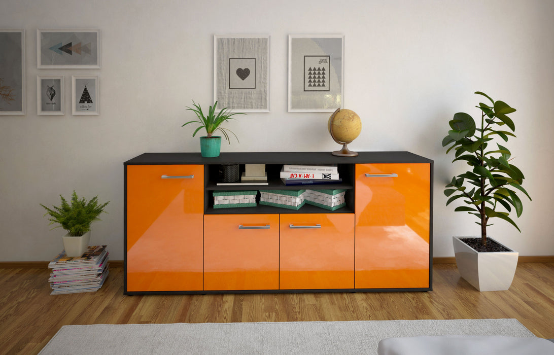 Sideboard Elsita, Orange Studio (180x79x35cm) - Dekati GmbH