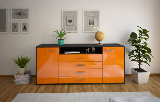 Sideboard Enzo, Orange Studio (180x79x35cm) - Dekati GmbH