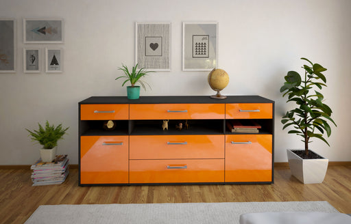 Sideboard Floria, Orange Studio (180x79x35cm) - Dekati GmbH