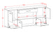 Sideboard ELSA, Walnuss Maß (180x79x35cm) - Dekati GmbH