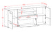 Sideboard Elsita, Beton Maß (180x79x35cm) - Dekati GmbH