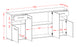 Sideboard Franca, Beton Maß (180x79x35cm) - Dekati GmbH