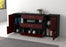 Sideboard Elvira, Gelb Offen (180x79x35cm) - Dekati GmbH