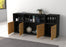 Sideboard Enrica, Walnuss Offen (180x79x35cm) - Dekati GmbH